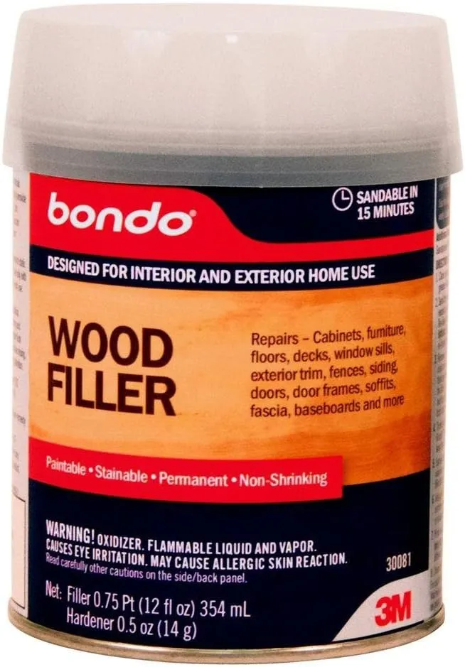 12 Ounce Gold Paintable Wood Filler