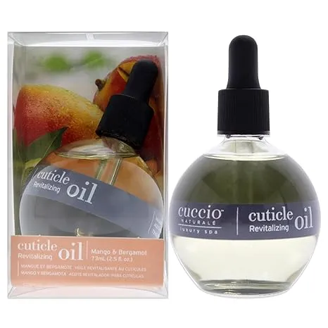 Cuccio Naturale Revitalizing Cuticle Oil - Hydrating Oil For Repaired Cuticles Overnight - Remedy For Damaged Skin And Thin Nails - Paraben Free, Cruelty-Free Formula - Milk And Honey - 8 Oz