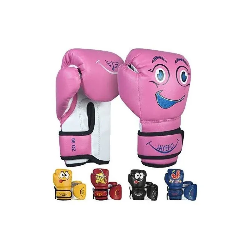 Jayefo Boxing Gloves for Kids & Children - Youth Boxing Gloves for Boxing, Kick Boxing, Muay Thai and MMA - Beginners Heavy Bag