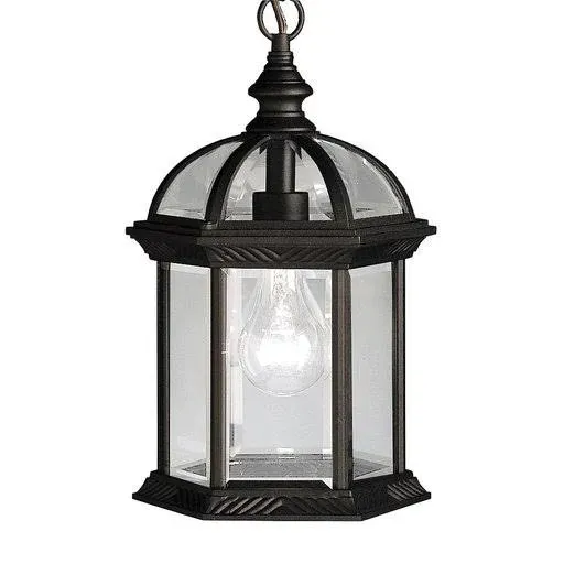 Kichler 9835BK Barrie Outdoor Pendant Light Black