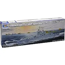 Trumpeter 1/700 French Jean Bart Battleship 1955 Model Kit