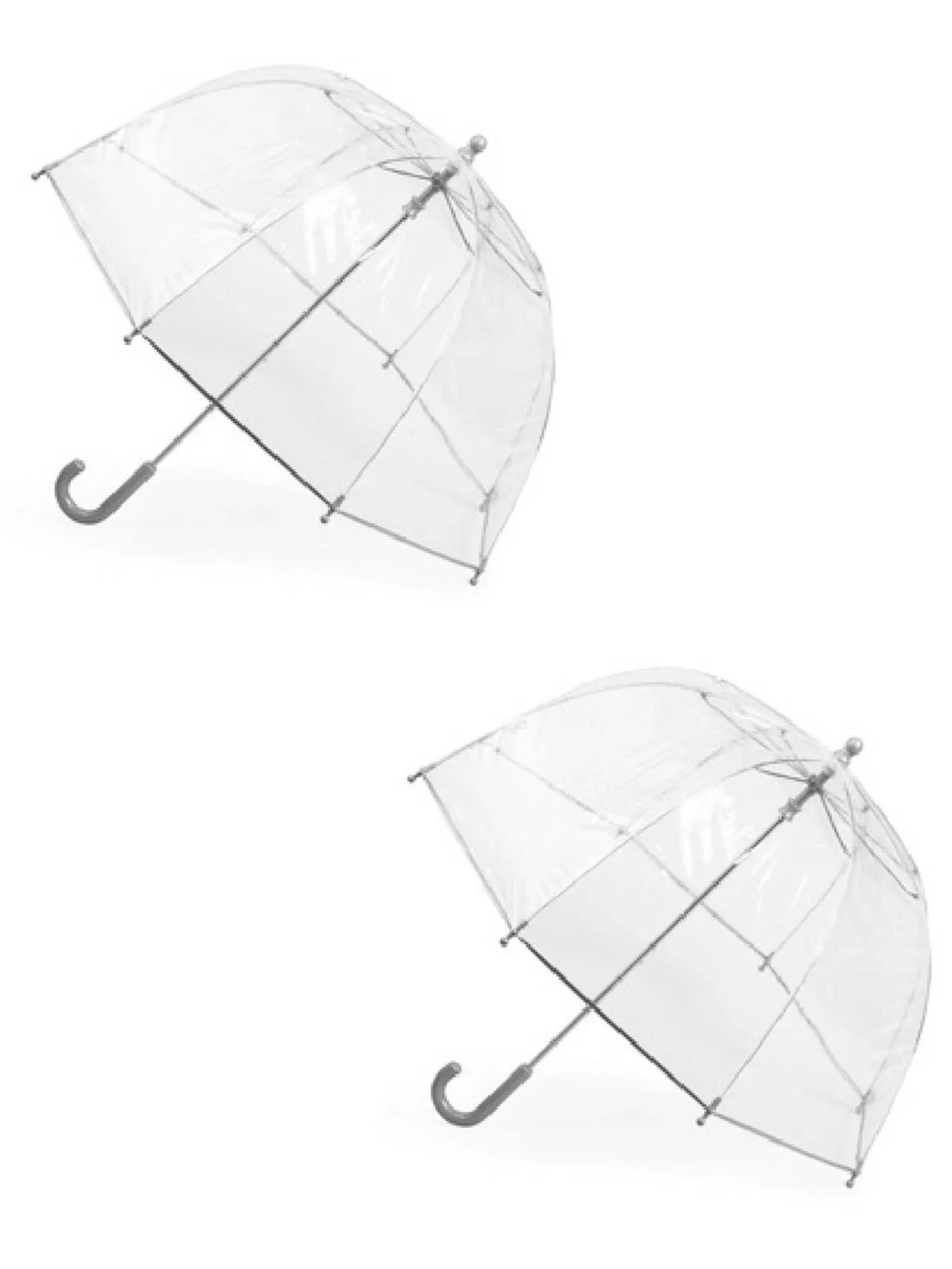 Totes Kids' Clear Bubble Umbrella (Pack of 2)