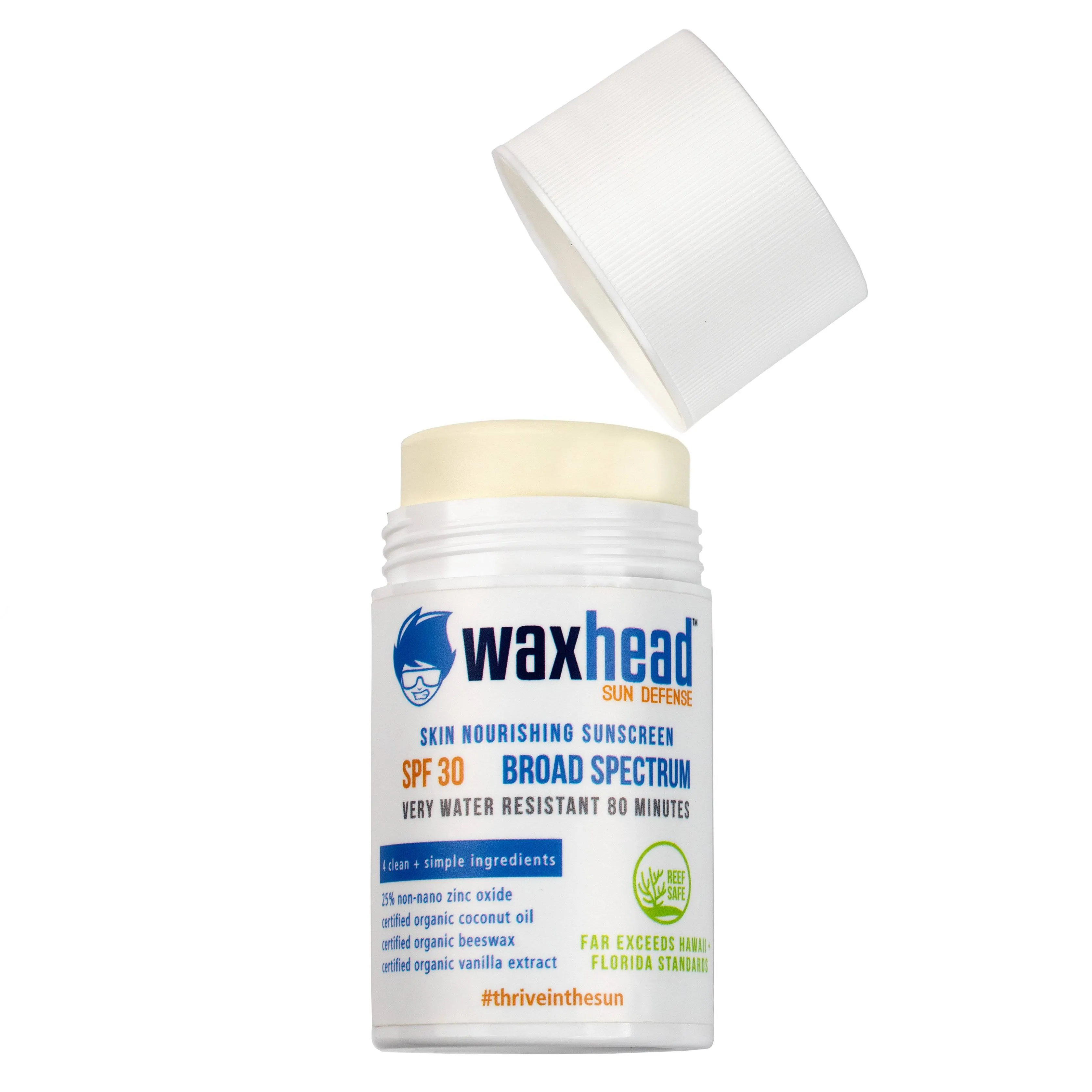 Waxhead Zinc Oxide Sunscreen Stick Uncommonly