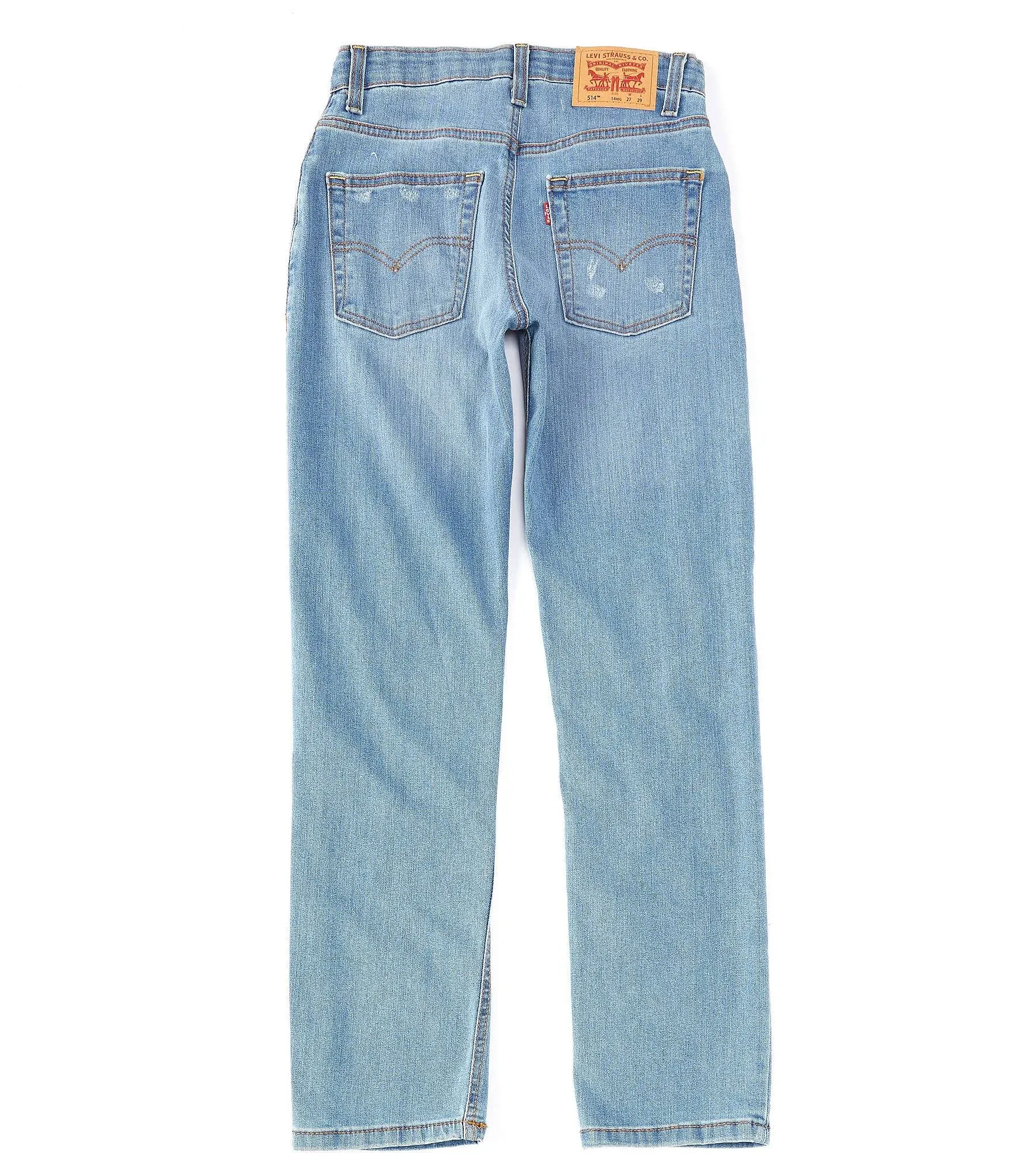 Levi's Big Boys 514 Straight Fit Performance Jeans