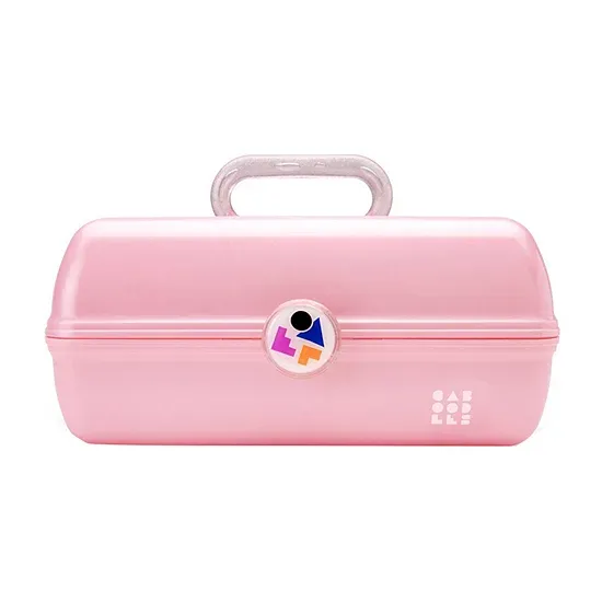 Caboodles On - The - Go Girl Pink Sparkle Makeup Case