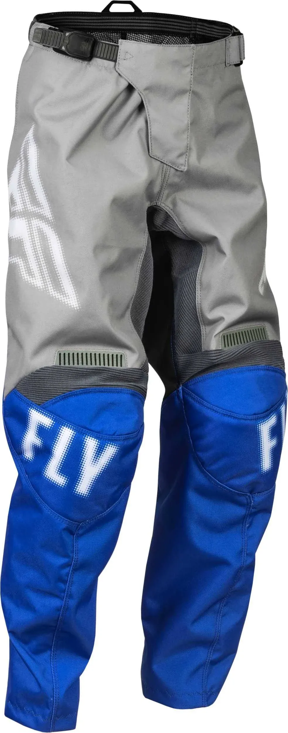 Fly Racing Youth F-16 Pants Grey/Blue 26