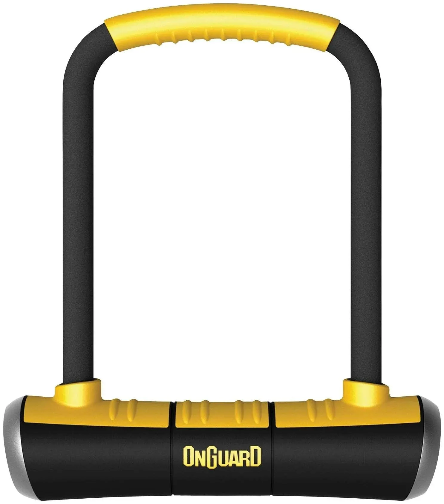 ONG: 8001 BRUTE STD U-LOCK, 4.37 x 7.96-Inch, Black/Yellow