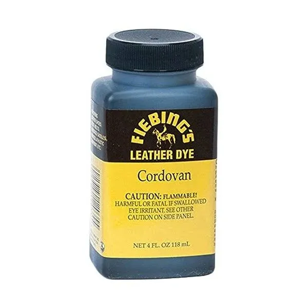 Fiebing&#039;s Leather Dye w/ Applicator - 17 COLORS - Pic - A - Color -  4 OZ   NEW