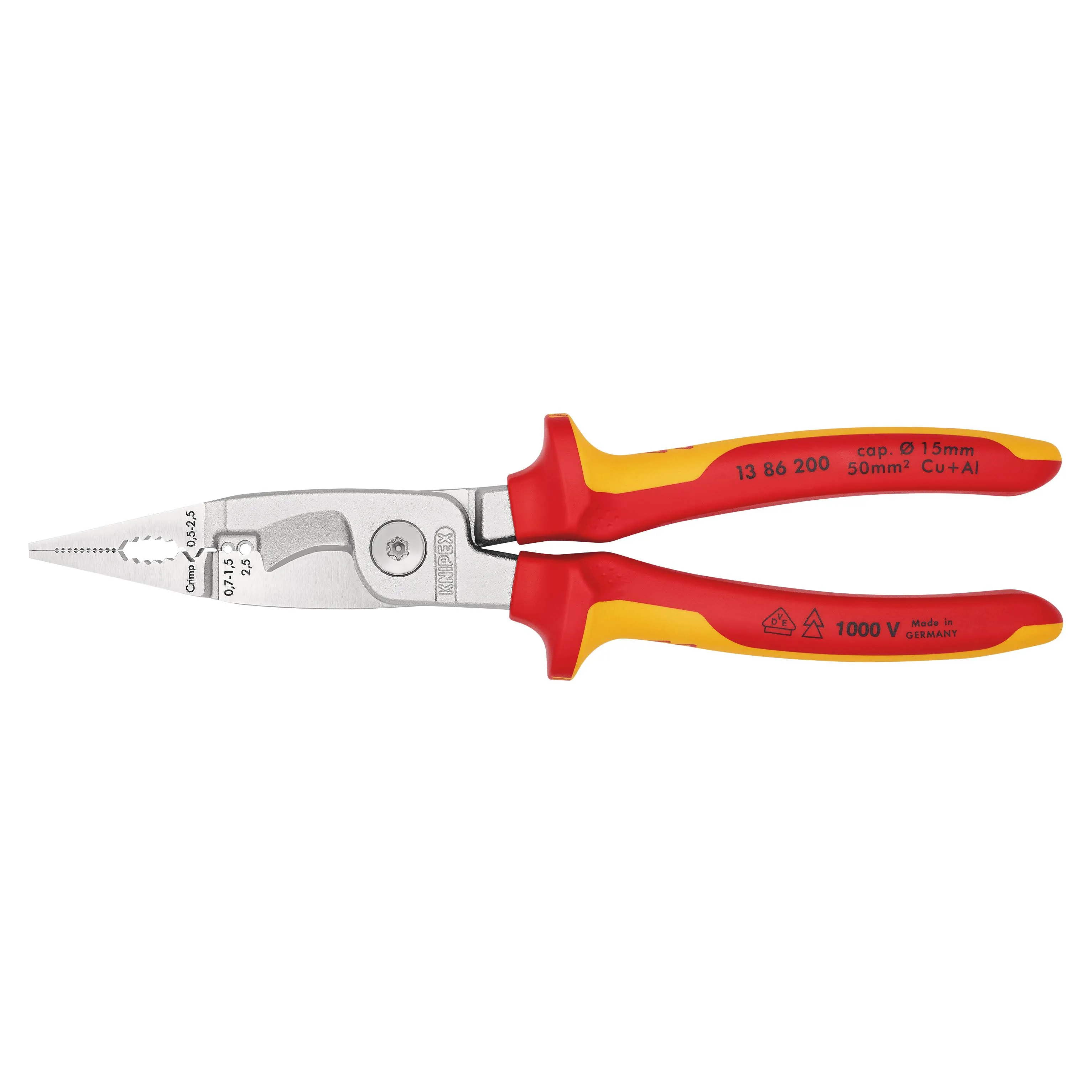 Knipex 13 86 200 VDE Installation Pliers