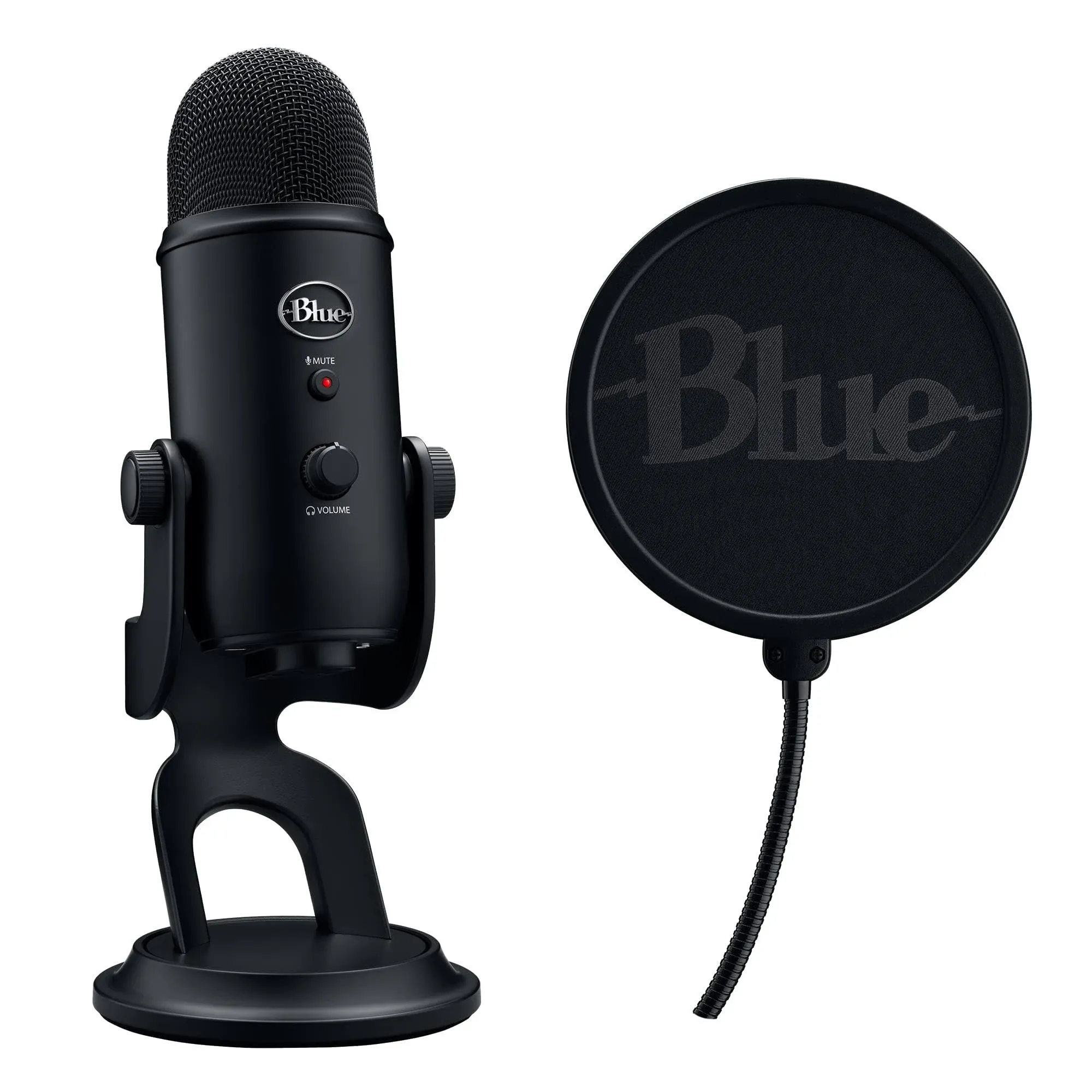 Blue Microphones - Microphone USB Yeti Blackout