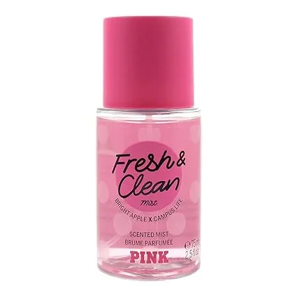 Pink Fresh and Clean Body Mist by Victorias Secret for Women - 2.5 oz Body Mist