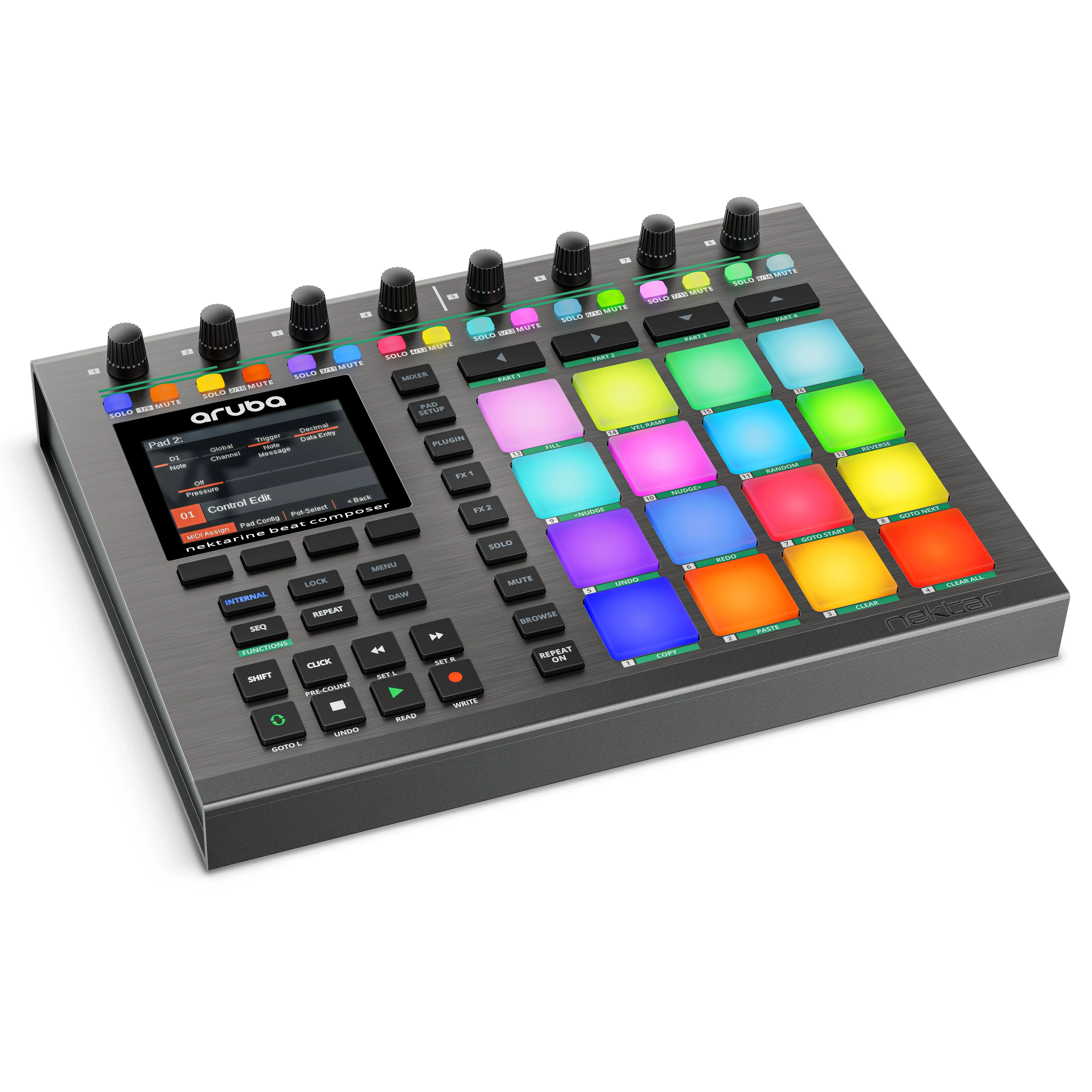 Nektar Aruba Beat Composer and DAW Controller