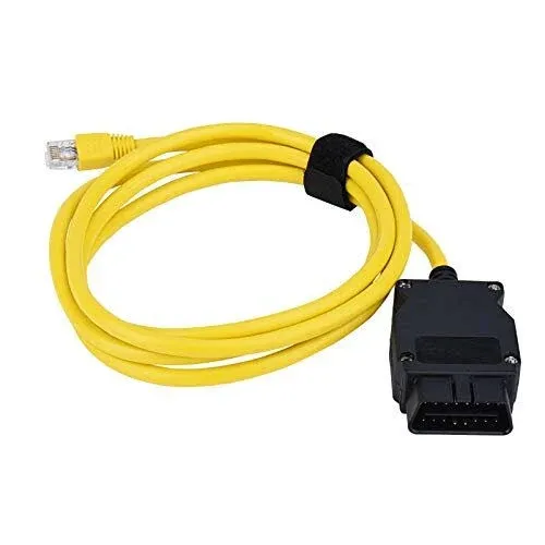 Enet OBD2 RJ45 Cable Ethernet 6.6ft/2M Cable RJ45 ethernet Connector Tools