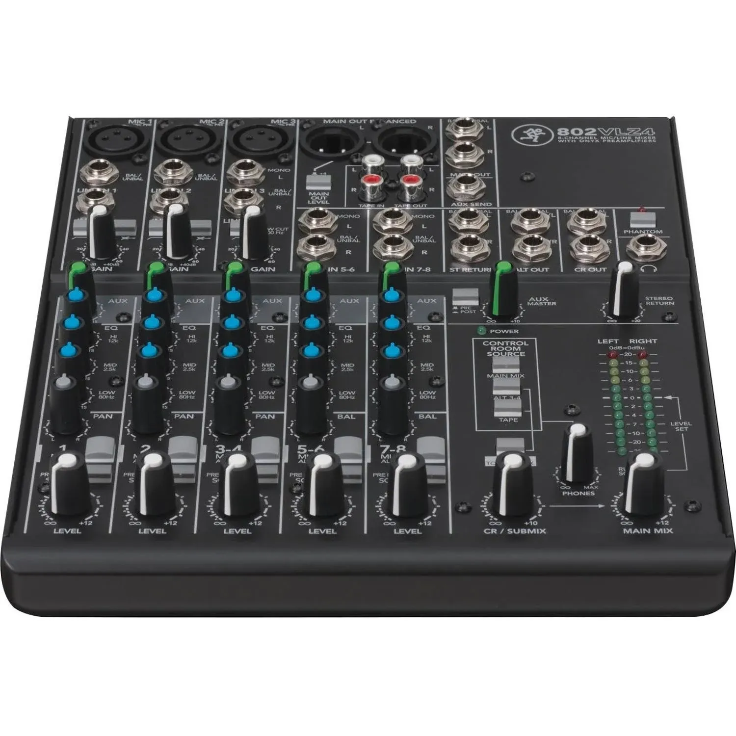 Mackie 802VLZ4 - 8-Channel Ultra Compact Mixer