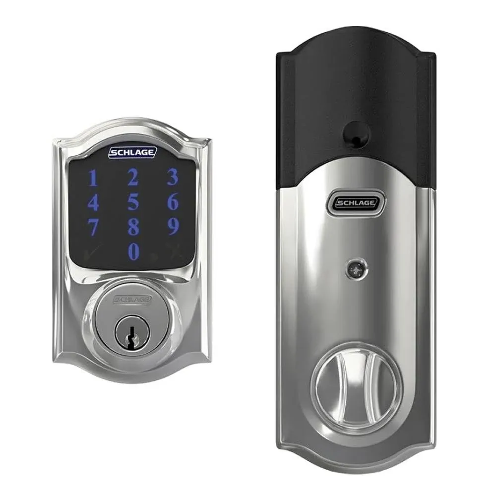 Schlage Be469nx-Cam Connect Camelot Touchscreen Electronic Deadbolt - Bronze