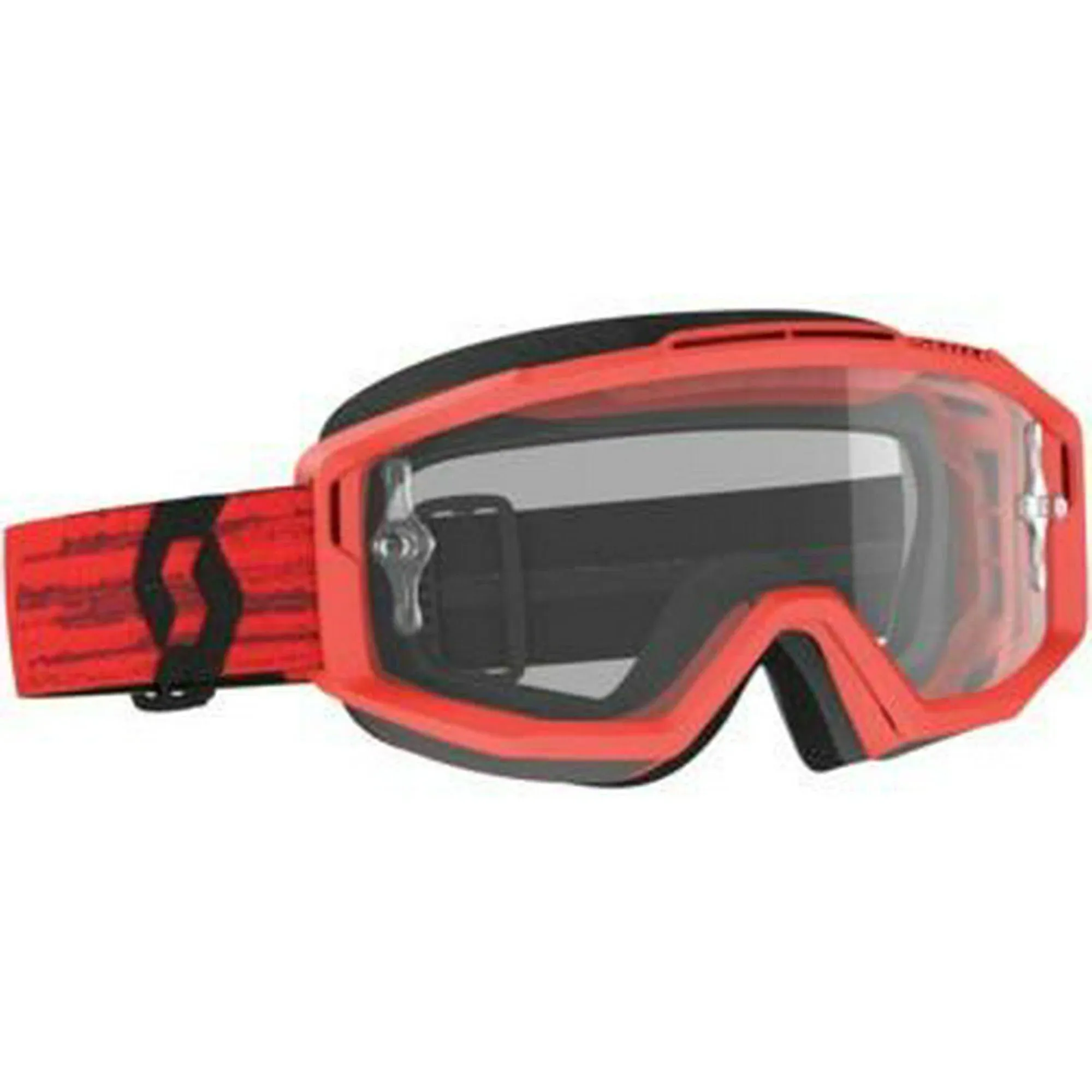 Split OTG Goggles - Royal Blue/Orange - Clear Works 2855377436113