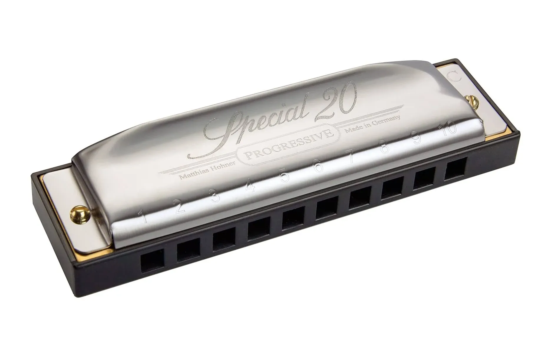 Hohner M544BX-F Golden Melody Harmonica Key of F