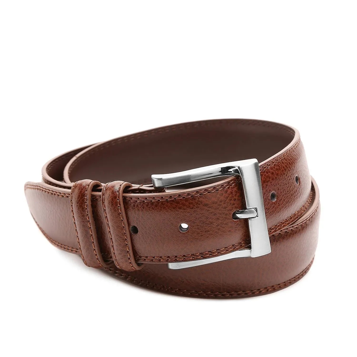 Florsheim Men's Pebble Grain Leather Belt