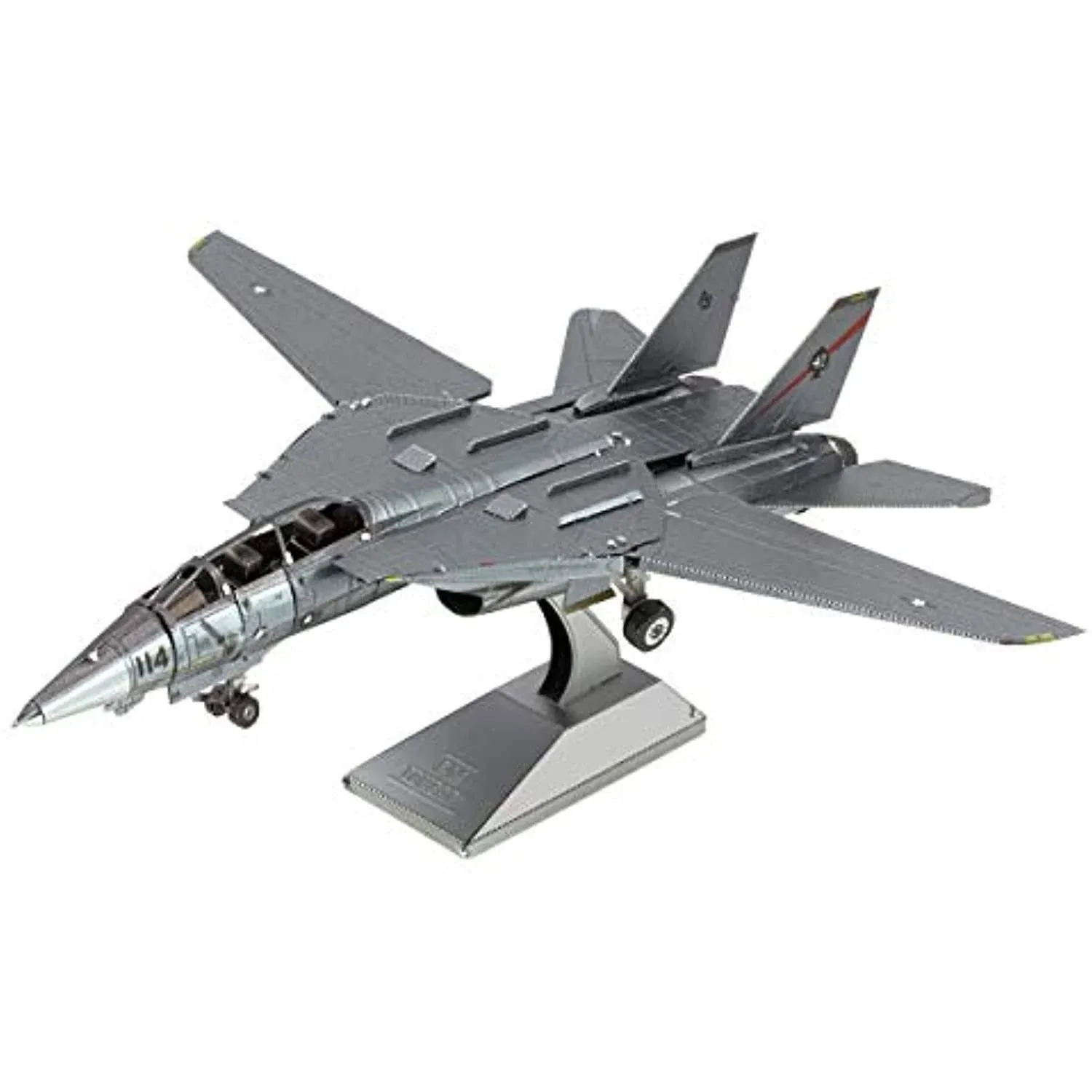 Fascinations Metal Earth Supersonic F-14 TOMCAT Fighter Aircraft 3D Model Kit