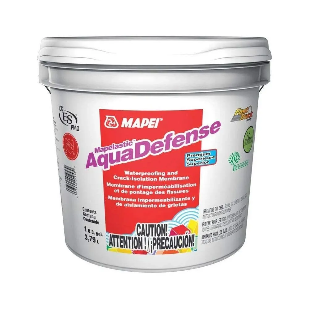 Mapelastic AquaDefense Waterproofing Membrane - 1 Gallon