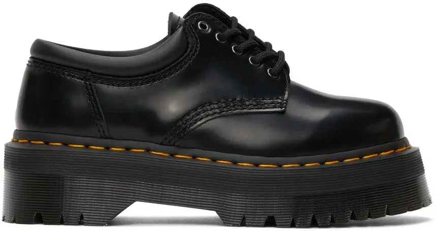 Dr. Martens Black 8053 Quad Platform Derbys