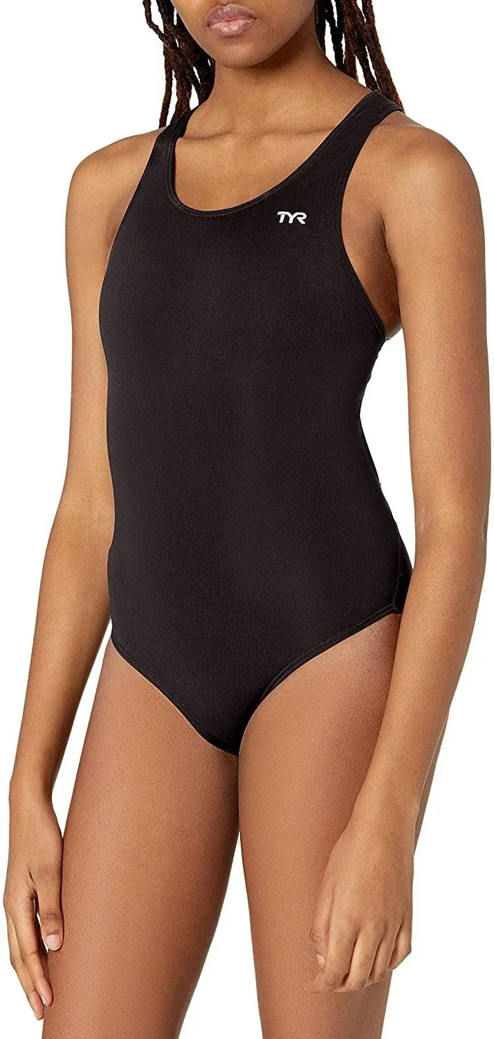 TYR Women's Durafast Elite Solid Maxfit Swimsuit