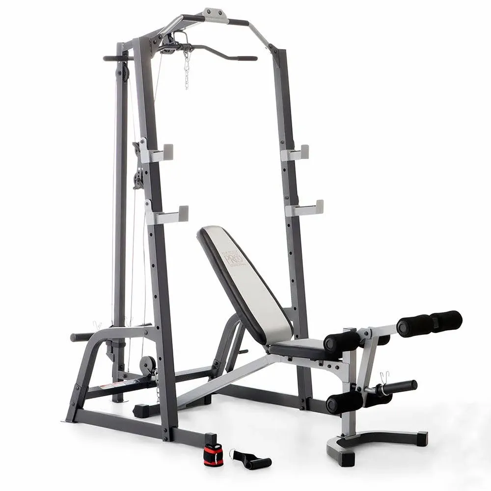 Marcy Pro Deluxe Cage System with Weight Bench