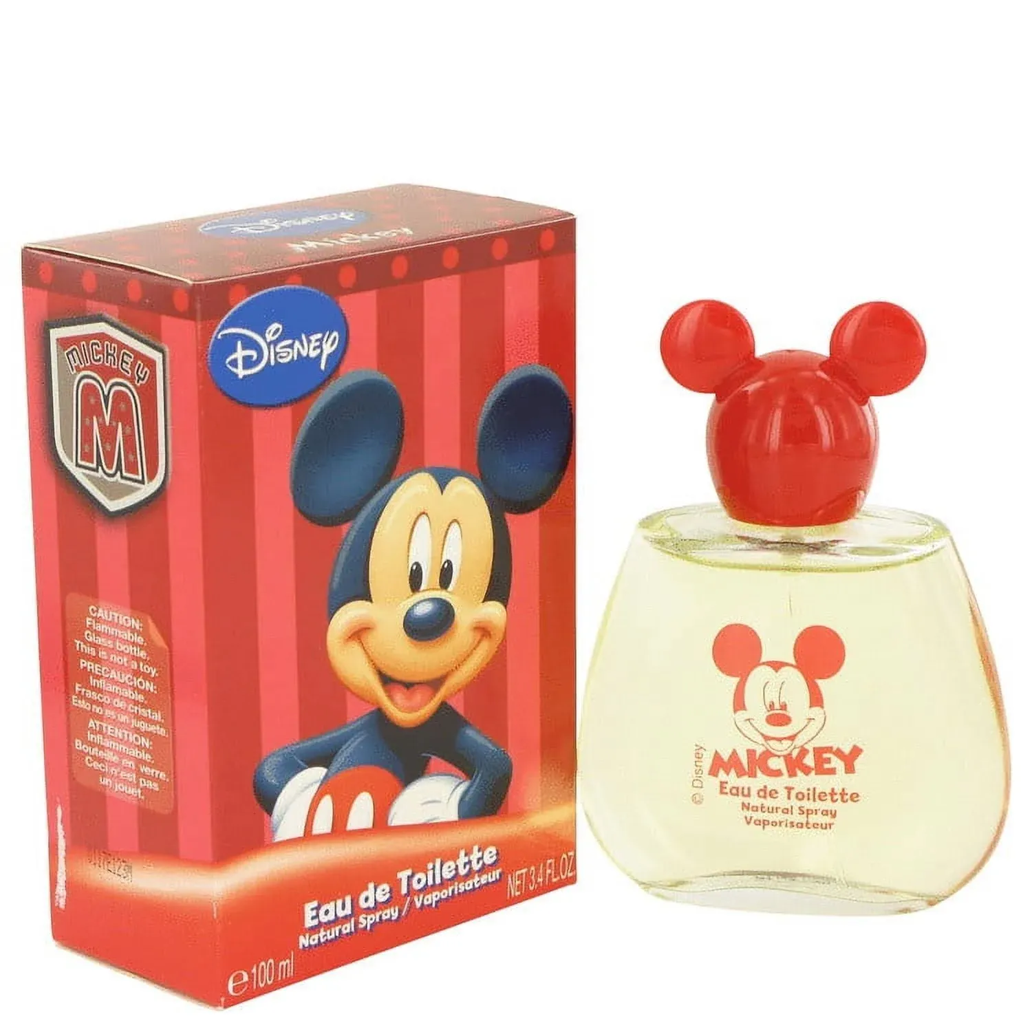 Mickey Mouse, Disney, Fragrance, for Kids, Eau de Toilette, EDT, 3.4oz, 100ml, Cologne, Spray, Made in Spain, by Air Val International