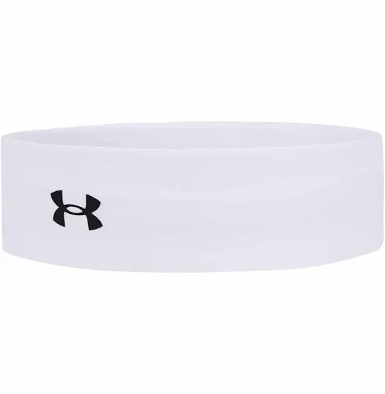 Under Armour Women's Play Up Headband Pink Elixir / White