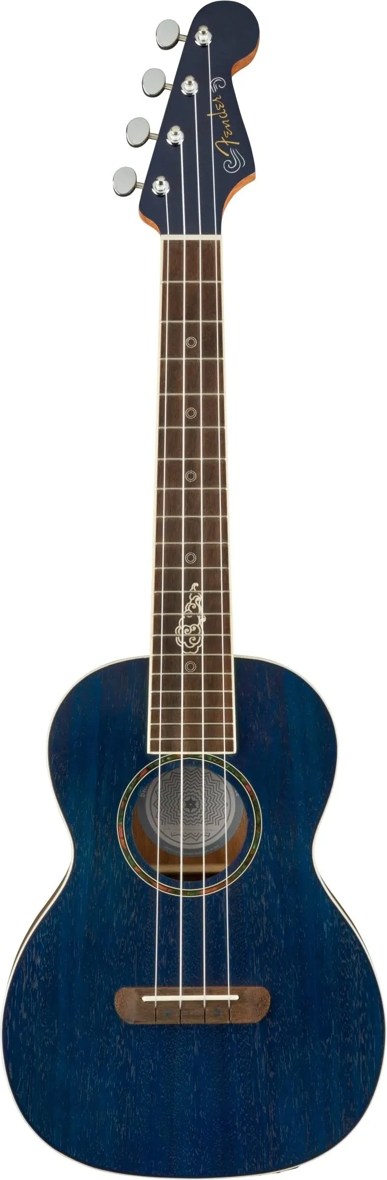 Fender Dhani Harrison Ukulele in Sapphire Blue