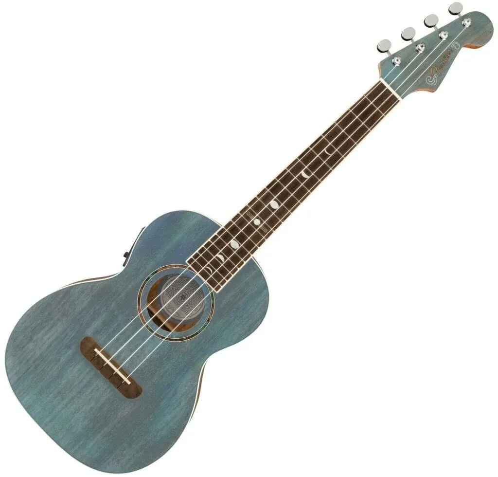 Fender Dhani Harrison Ukulele Turquoise