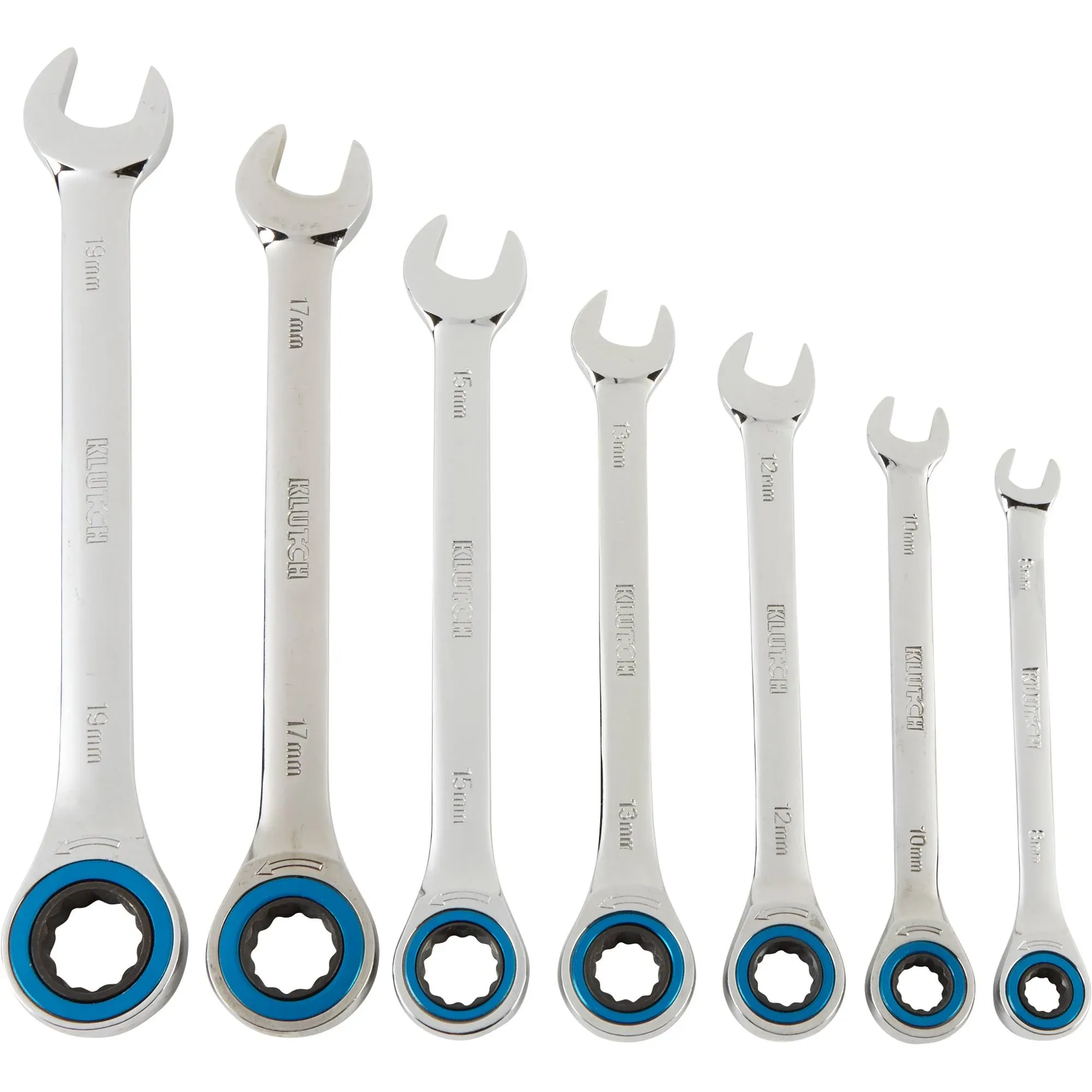 Zero Degree 7 pc. Gearless Ratcheting Wrench Set