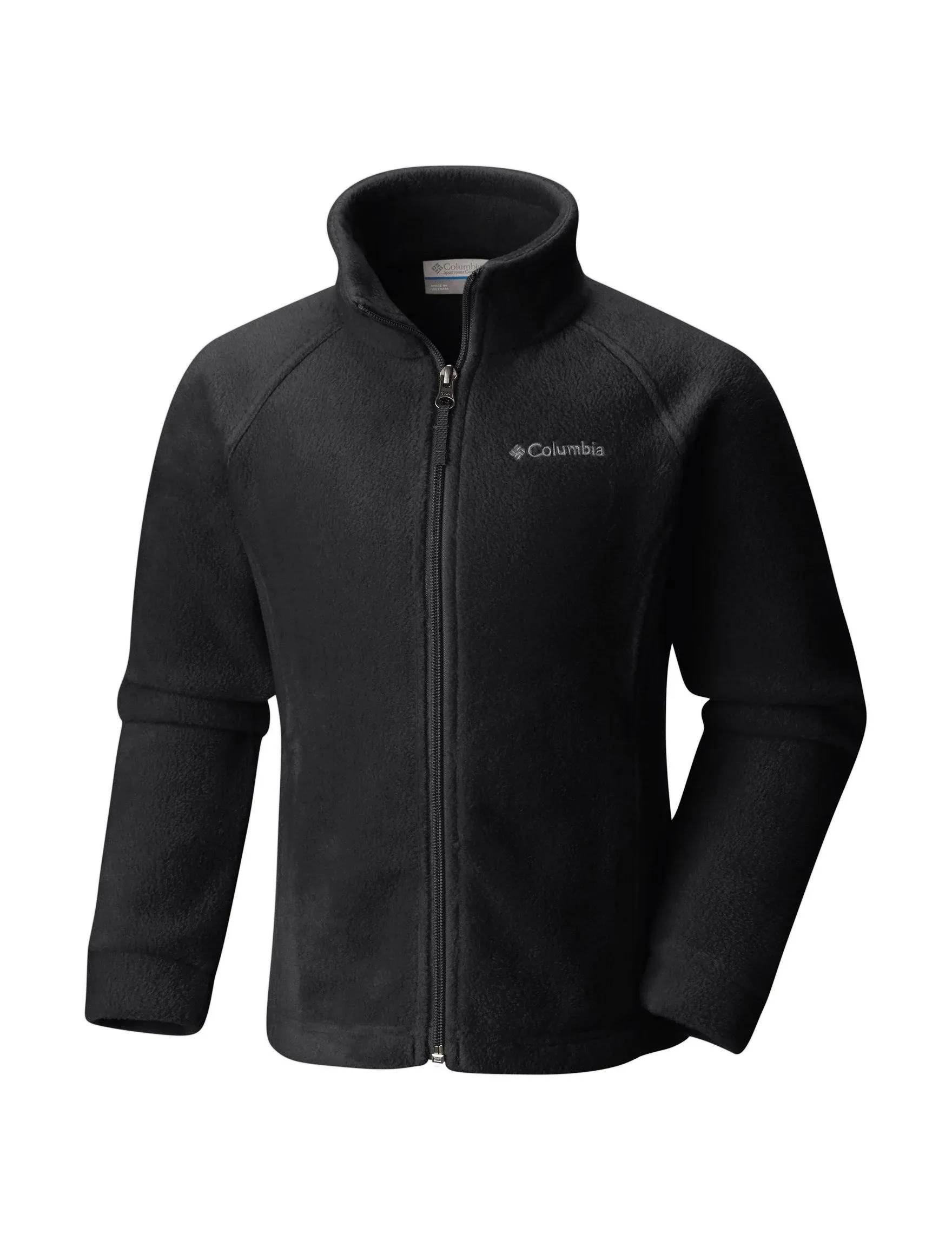 Columbia Benton Springs Fleece Jacket - Girls Black / XL