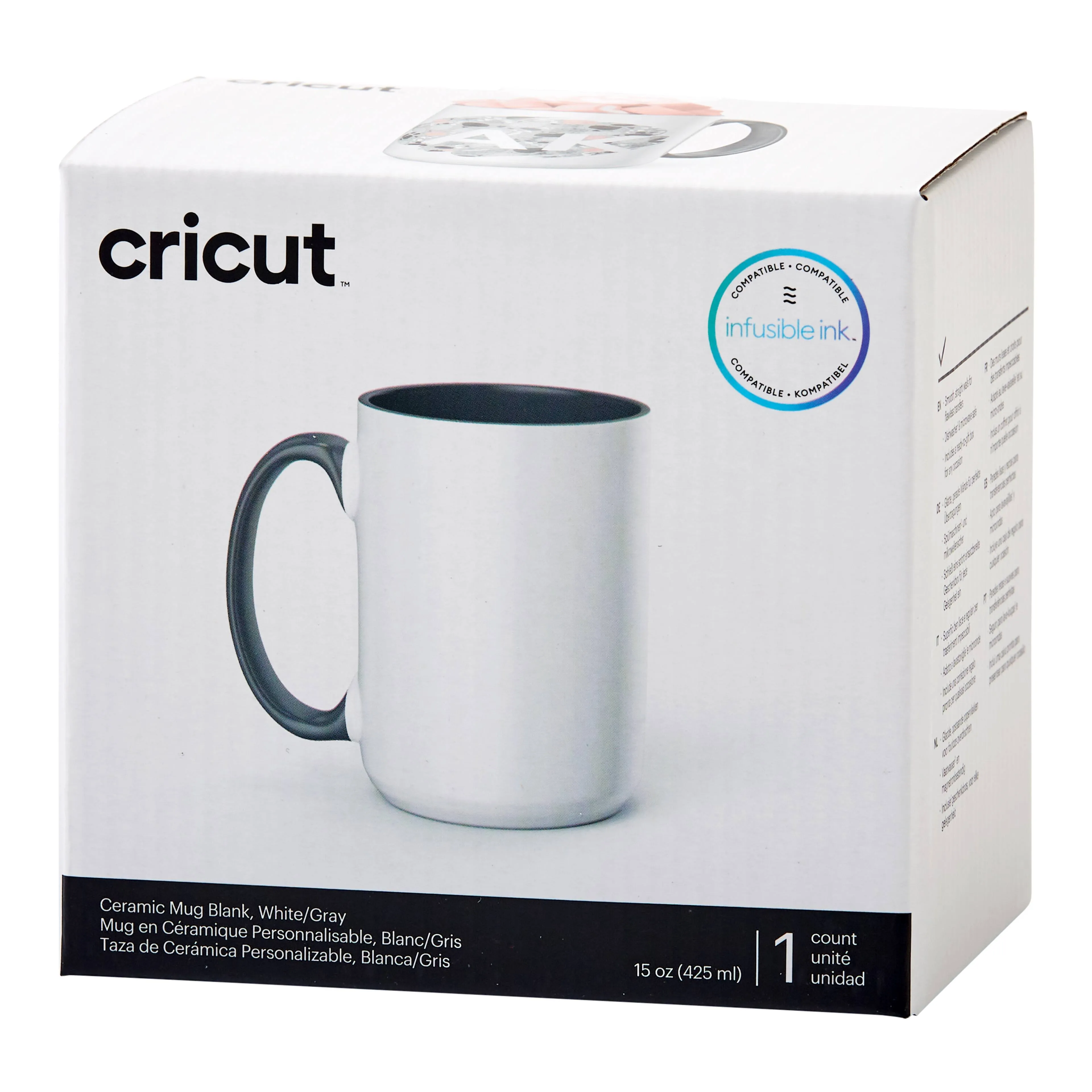 Cricut Beveled Ceramic Mug Blank