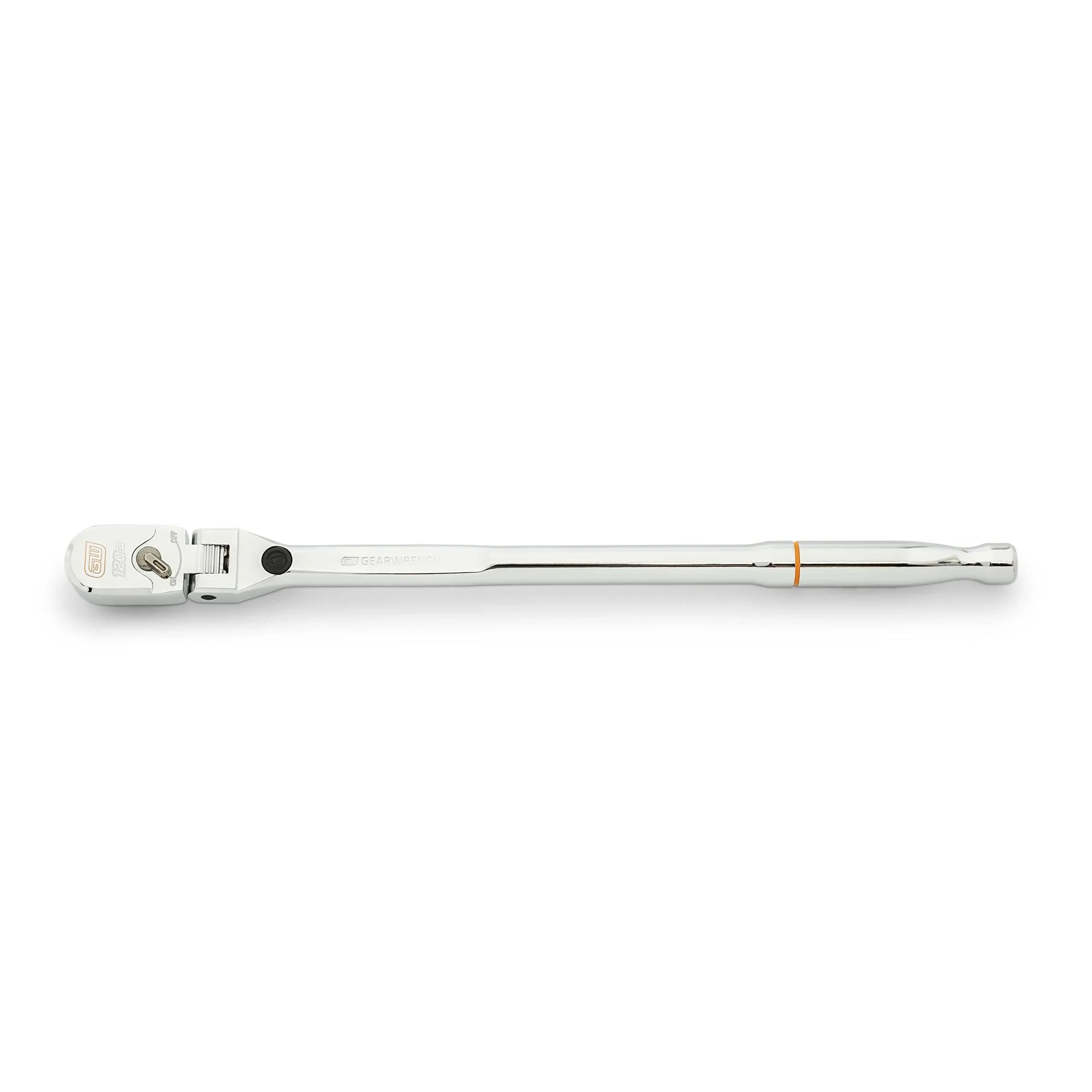 GEARWRENCH 3/8" Drive 120XP Locking Flex Head Ratchet with Full Polish Grip - 81297