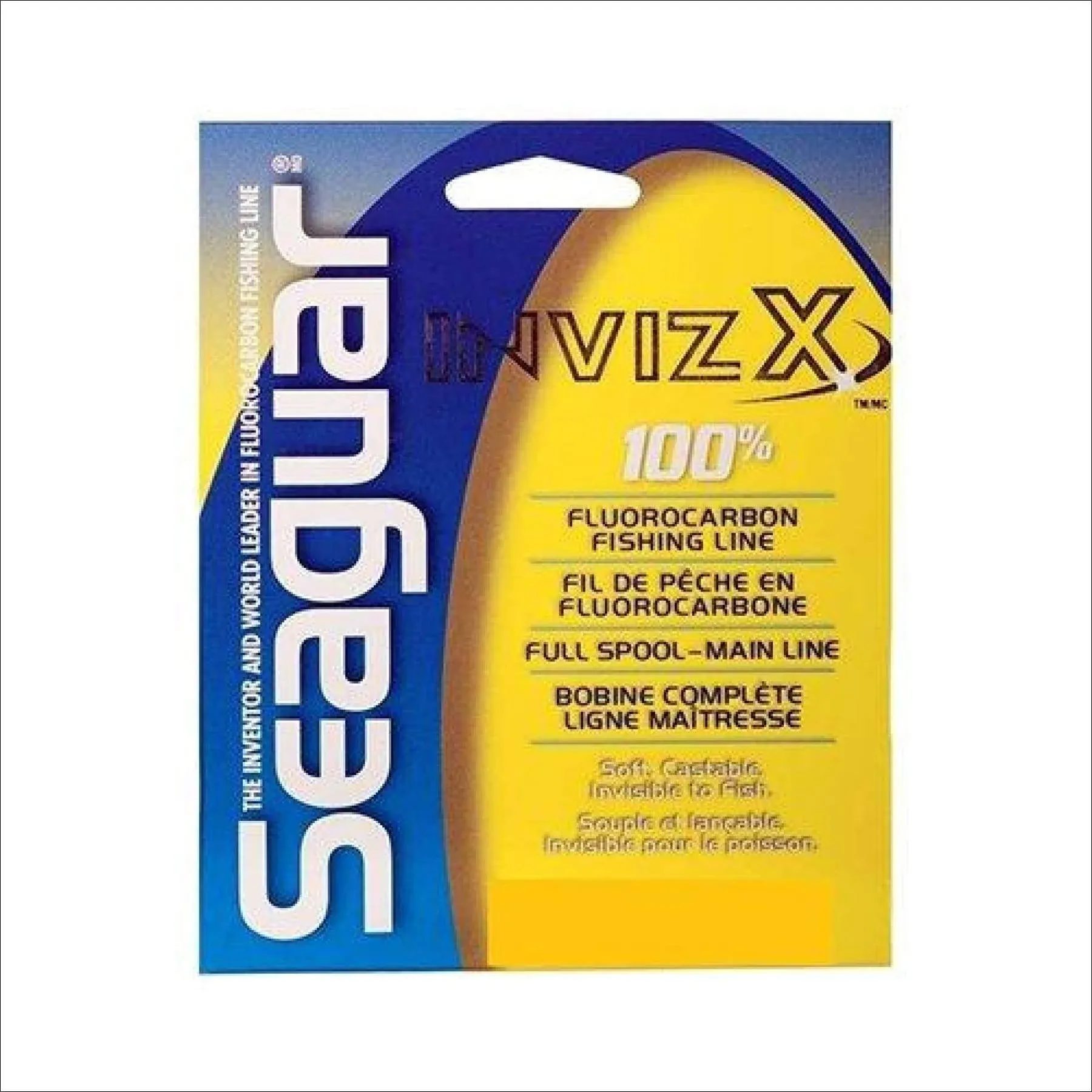 Seaguar InvizX Fluorocarbon Line 4 lb.