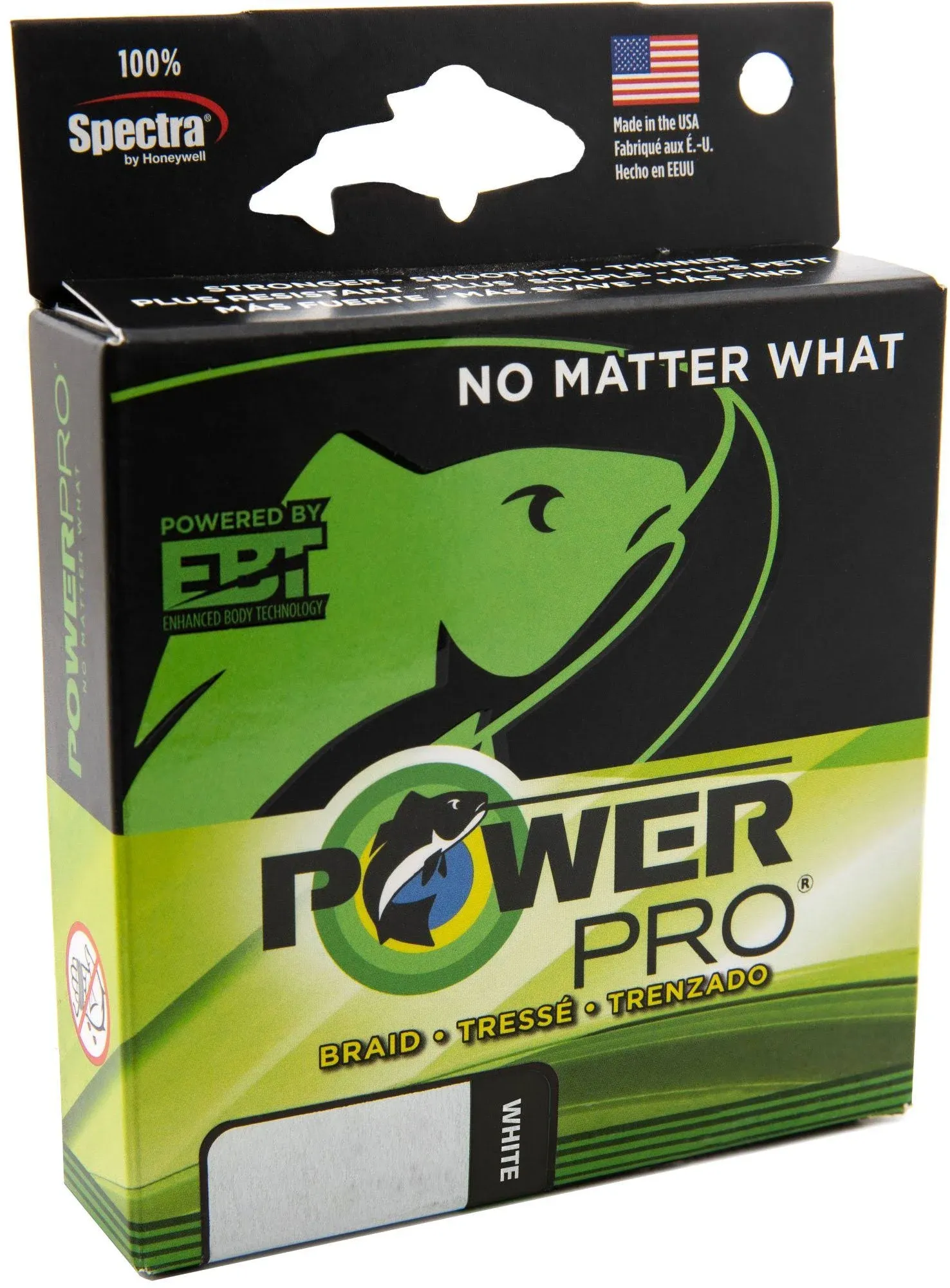 Power Pro Braided Line White 40 lb. 300 Yards