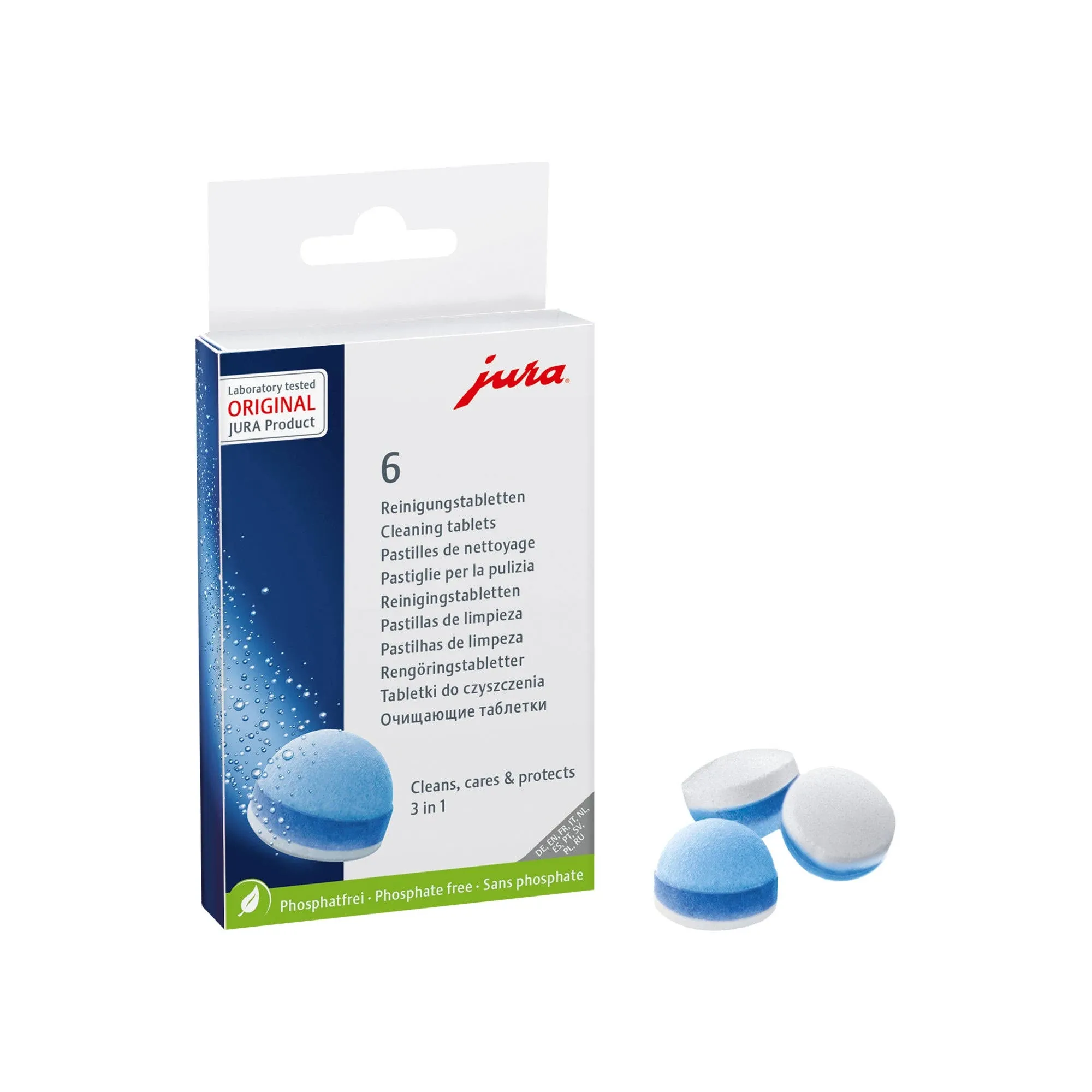 JURA 2-phase cleaning tablets