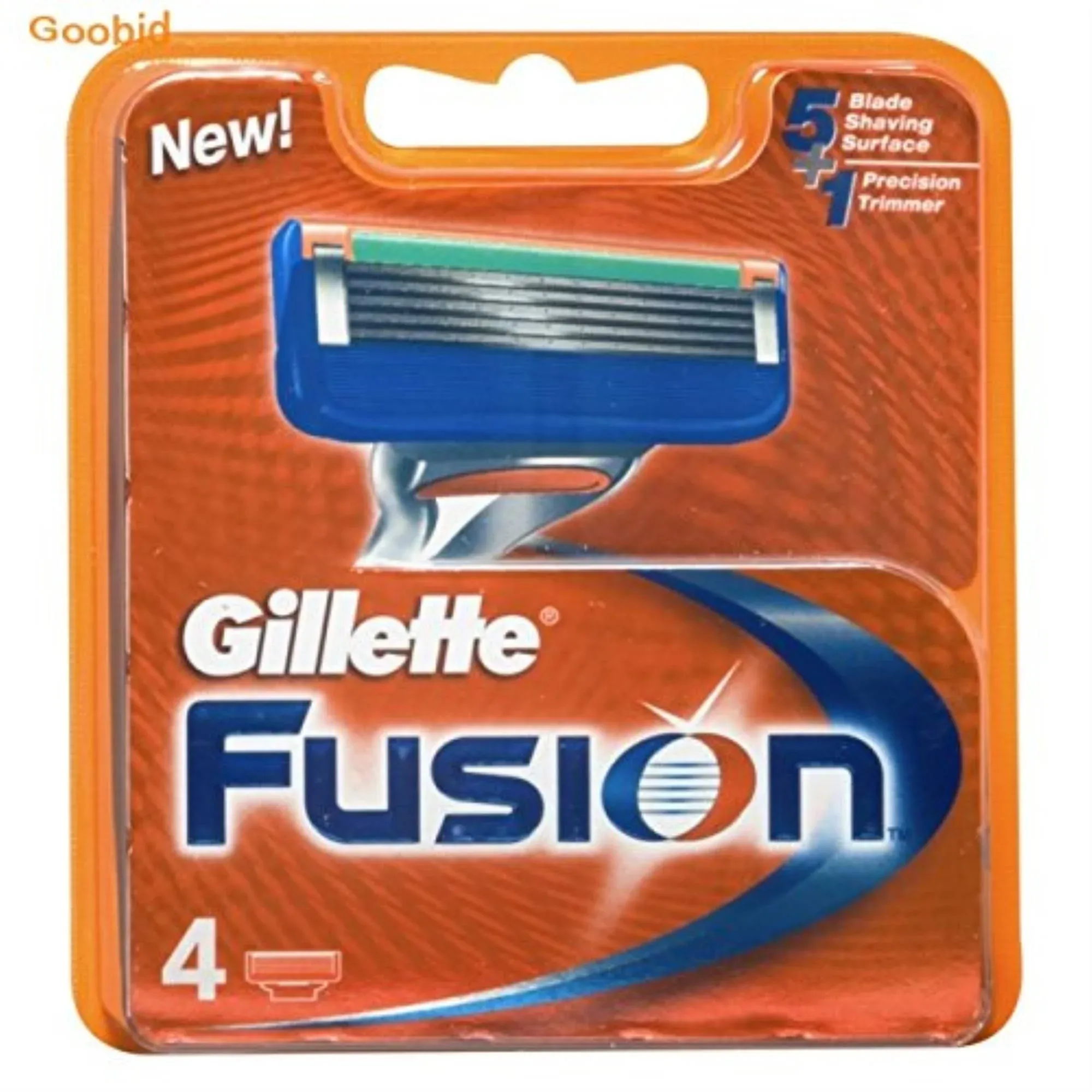 Gillette Fusion Razor Cartridges 4 ct Carded Pack