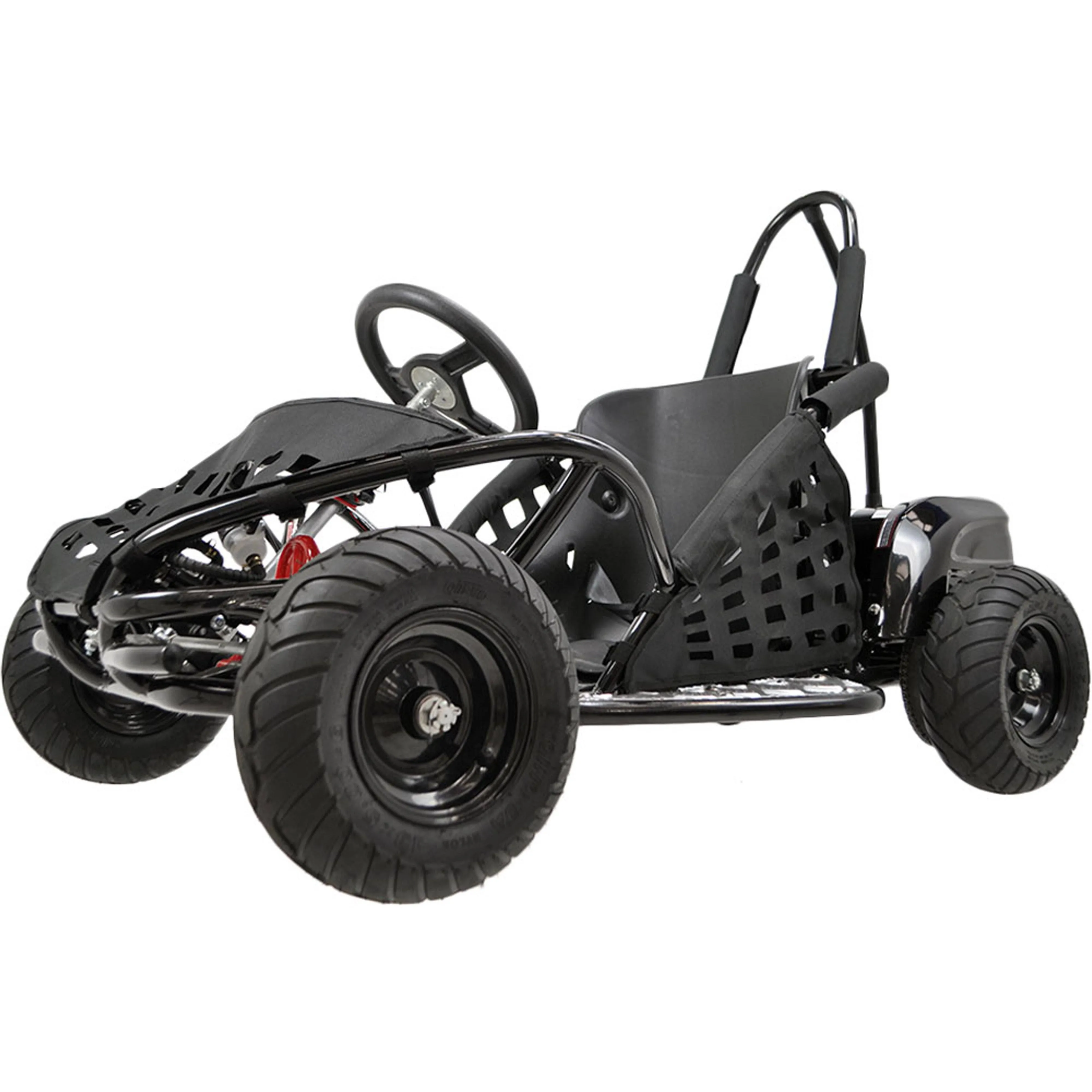 MotoTec 48V 1000W Off Road Go Kart - Black