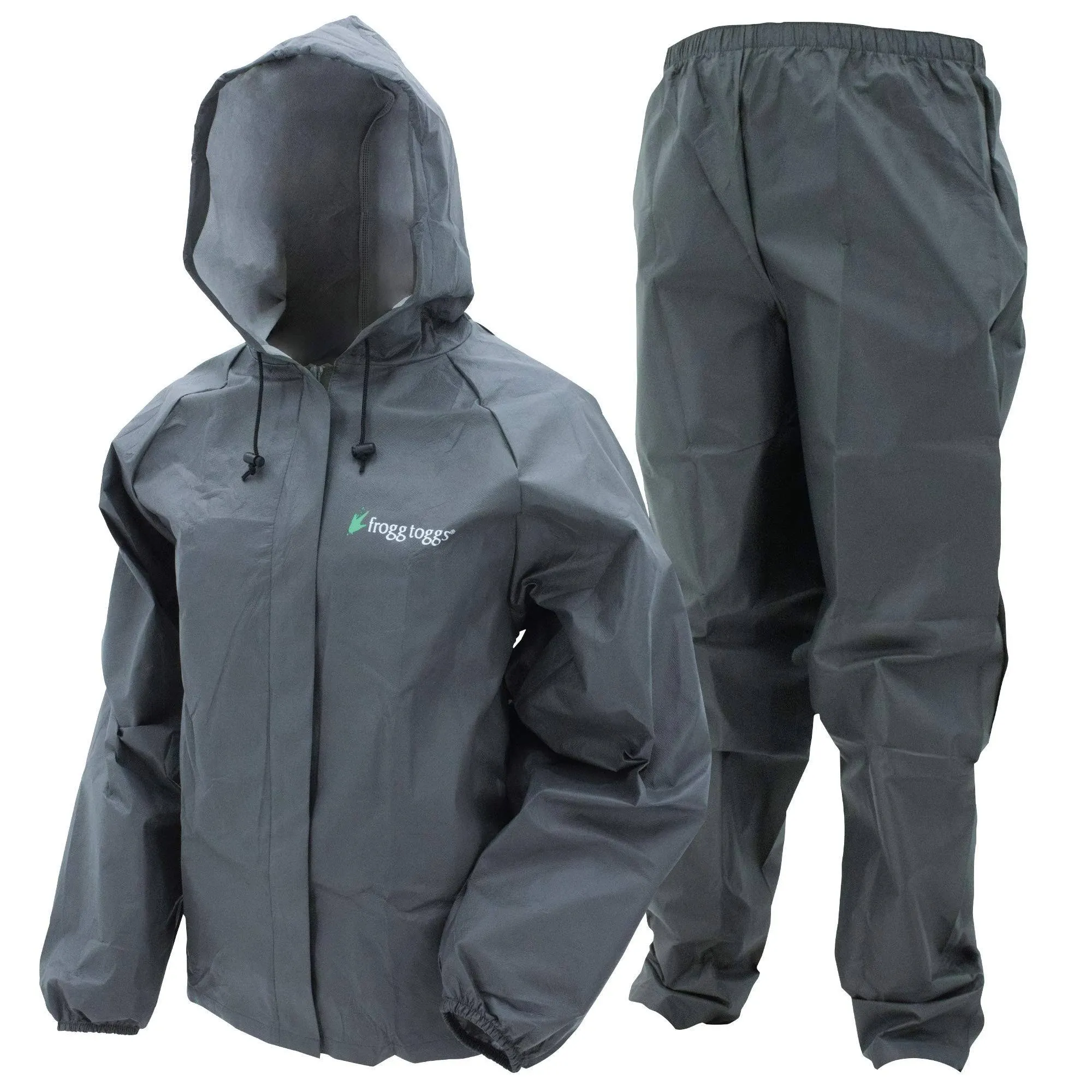 Frogg Toggs Men's Ultra-Lite2 Short Rain Suit | Green | Size MD