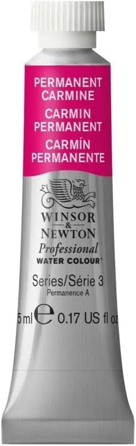 Winsor and Newton Professional Water Colour 5ml Permanent Carmine