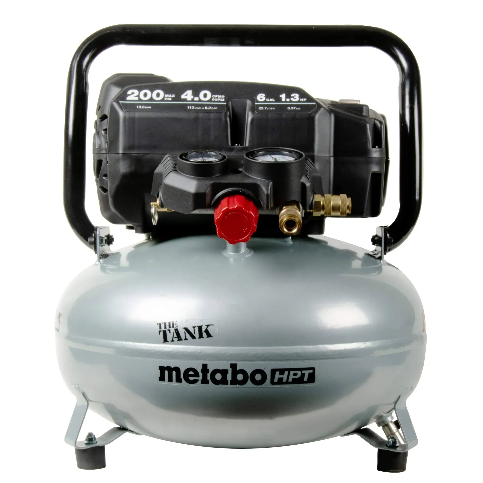 Metabo HPT EC914SM 6-Gallon Portable Pancake Air Compressor