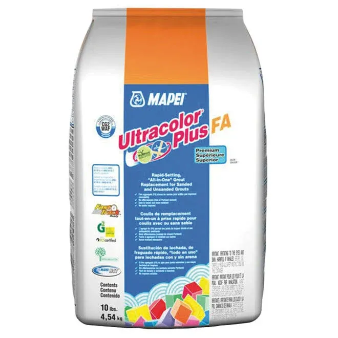 Mapei Ultracolor Plus Fa 10-lb Gray All-in-One Sanded Grout | 6BU000905