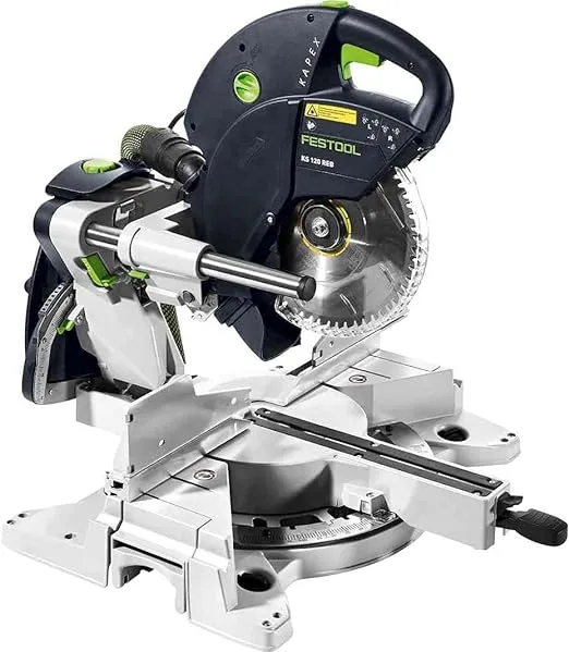 Festool (575306) Kapex Sliding Compound Miter Saw KS 120 Reb