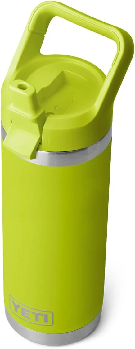 Yeti Rambler Straw Bottle 18 oz Chartreuse