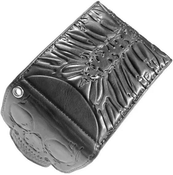 Men's Kreepsville Skull Ribcage Bi Fold Wallet