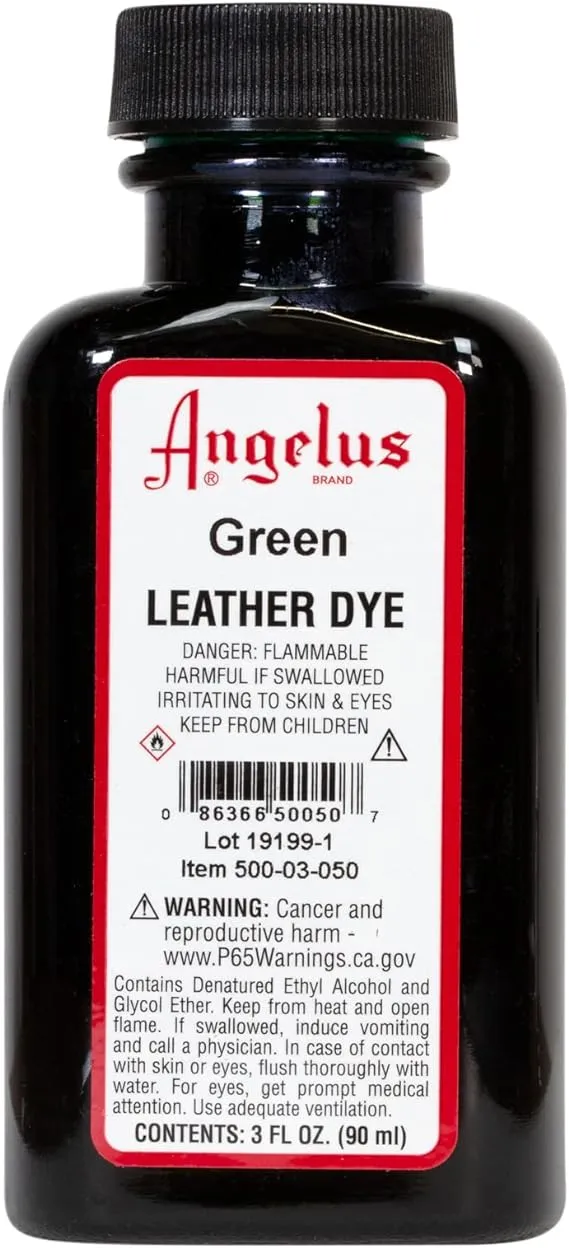 Angelus Leather Dye 3 oz - Burgundy