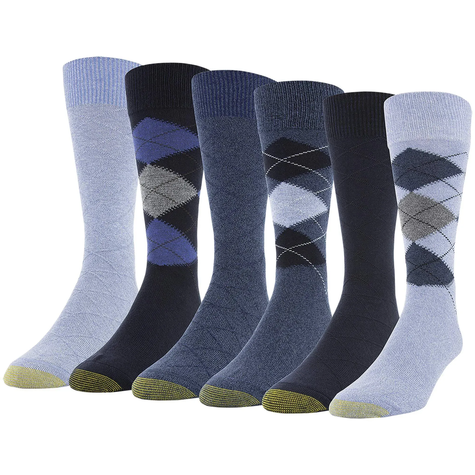 Men's Gold Toe Campbell Argyle Crew Socks