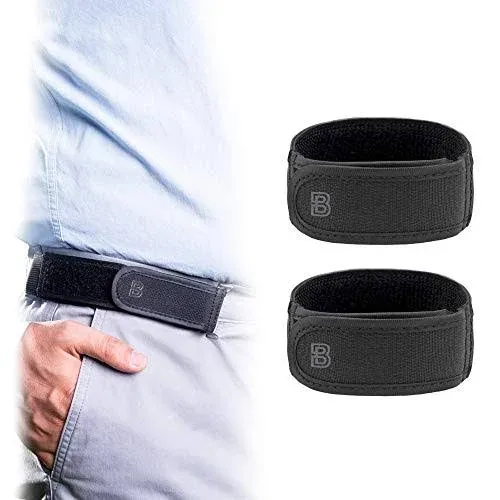 BeltBro Titan No Buckle Elastic Belt For Men — Fits 1.5 Inch Belt Loops, Comfortable and Easy To Use